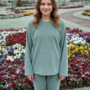 Women winter night suit