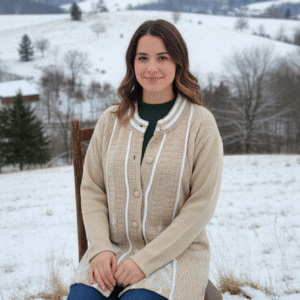 Women cardigan light yellow colour