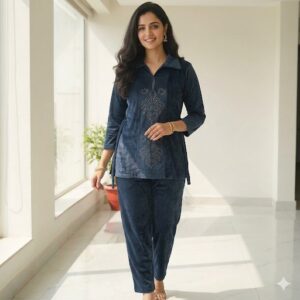 Women's Solid Color Two-Piece Set