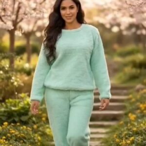 Women Winterwear Top And Bottom Set |Women Sweatshirt And Pant Full Sleeve Night Suit Clothing Set