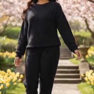 Women Winterwear Top And Bottom Set |Women Sweatshirt And Pant Full Sleeve Night Suit Clothing Set